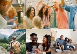 Desk calendar, spiral-bound with self stand (Design 10)