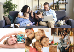 Desk calendar, spiral-bound with self stand (Design 10)