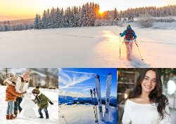 Desk calendar, spiral-bound with self stand (Design 10)