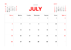 Desk calendar, spiral-bound with self stand (Design 10)