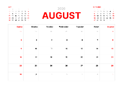 Desk calendar, spiral-bound with self stand (Design 10)