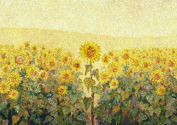 Desk calendar, spiral-bound with self stand (Design 13)