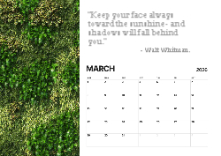 Desk calendar, spiral-bound with self stand (Design 14)