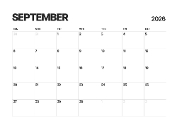 Desk calendar, spiral-bound with self stand (Design 16)