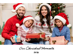 2025 Wall Calendar 11x17 folds to 8.5 x 11 ( Design 17)