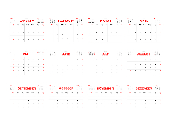 2025 Wall Calendar 11x17 folds to 8.5 x 11 ( Design 20)