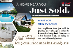 Postcard 8.5x5.5 Hexagon (Re/Max)