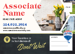 Postcard 5x7 Hexagon (Re/Max)