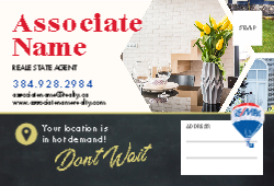 Postcard 4x6 Hexagon (Re/Max)