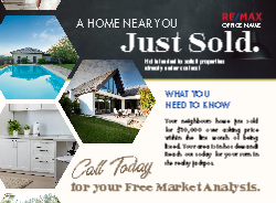 Postcard 4.25x5.5 Hexagon (Re/Max)