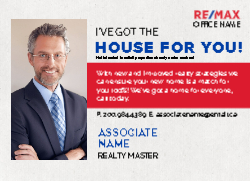Postcard 5x7 (Re/Max The House for You - 12)