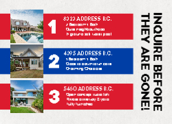 Postcard 5x7 (Re/Max The House for You - 12)