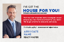 Postcard 8.5x5.5 (Re/Max The House for You - 12)