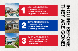 Postcard 8.5x5.5 (Re/Max The House for You - 12)