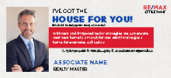 Postcard 4x9 (Re/Max The House for You - 12)