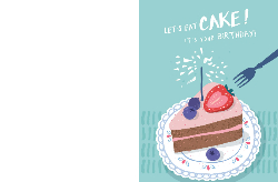 Birthday Card 3 Back &amp; Front