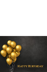 Birthday Card 7 Back &amp; Front