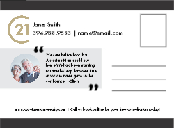 Postcard 4.25x5.5 (Century 21 - 6)