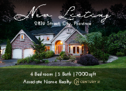 Postcard 5x7 (Century 21 - 11)