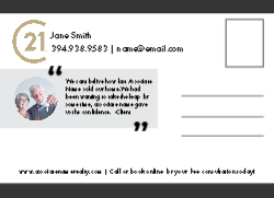 Postcard 5x7 (Century 21 - 6)