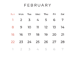 Nature Wall Calendar