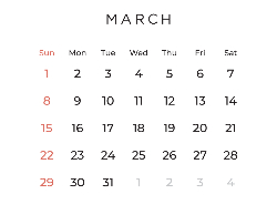 Nature Wall Calendar