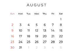 Nature Wall Calendar