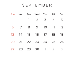 Nature Wall Calendar