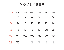 Nature Wall Calendar