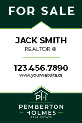 Pemberton Holmes Sign 1