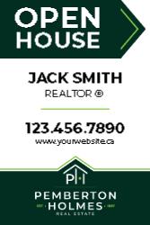 Pemberton Holmes Sign 3