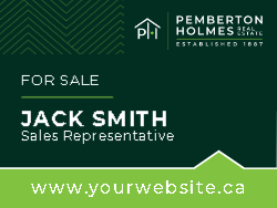 Pemberton Holmes Sign 4