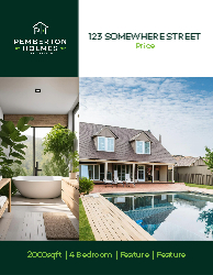 Pemberton Holmes Feature Sheet 3