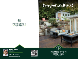 Pemberton Holmes Greeting Card 3