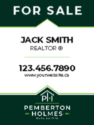 Pemberton Holmes Sign 1