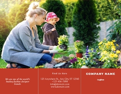  Geometric Themed Retail Brochure