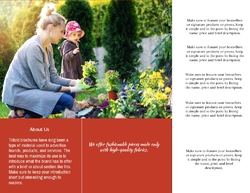  Geometric Themed Retail Brochure