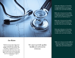 Doctors Medical Trifold Brochure