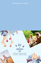 Christmas Card- 8.5x5.5 folded (Back&Front) - A27