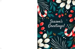 Christmas Card- 8.5x5.5 folded (Back&Front) - A43