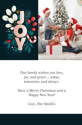 Christmas Card- 8.5x5.5 folded (Back&Front) - A24