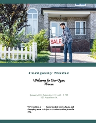  Contemporary Open House Flyer