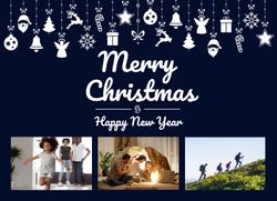 Flat Christmas Card-5x7 - B7