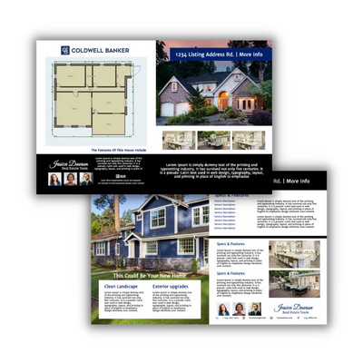 Coldwell Banker Property Brochures Coldwell Banker Property Brochures graphic design