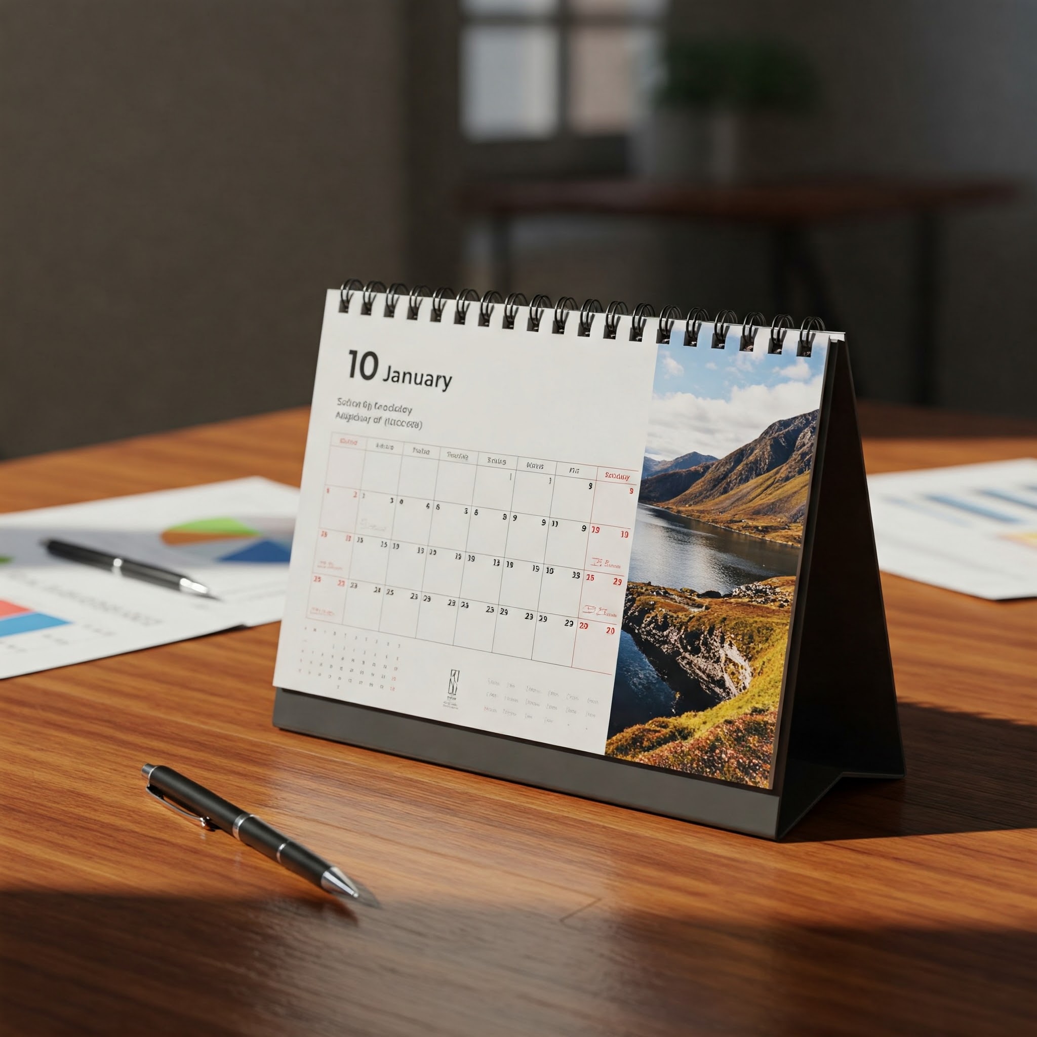 custom desk calendars
