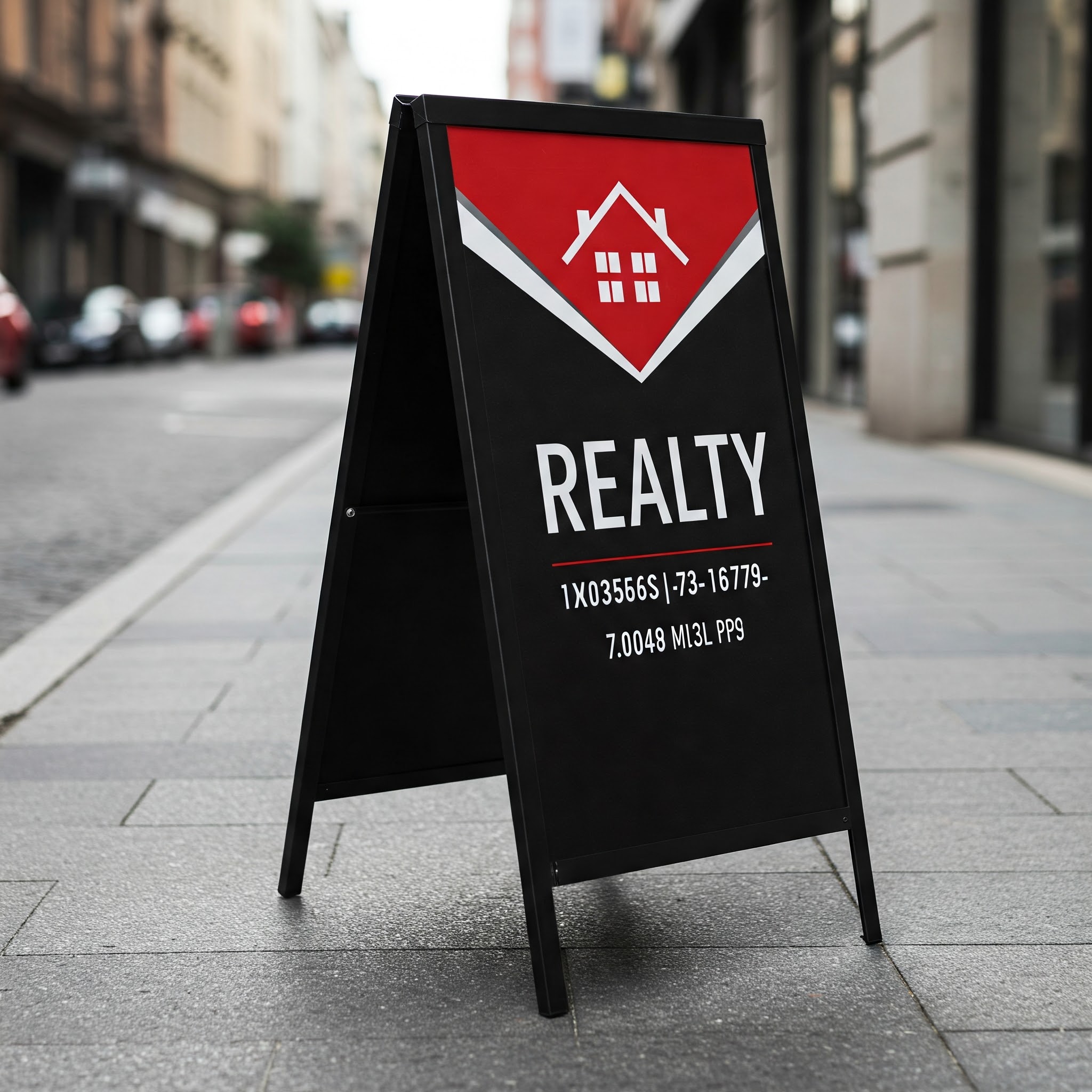 Royal LePage A-frame Sign Royal LePage A-frame Sign graphic design