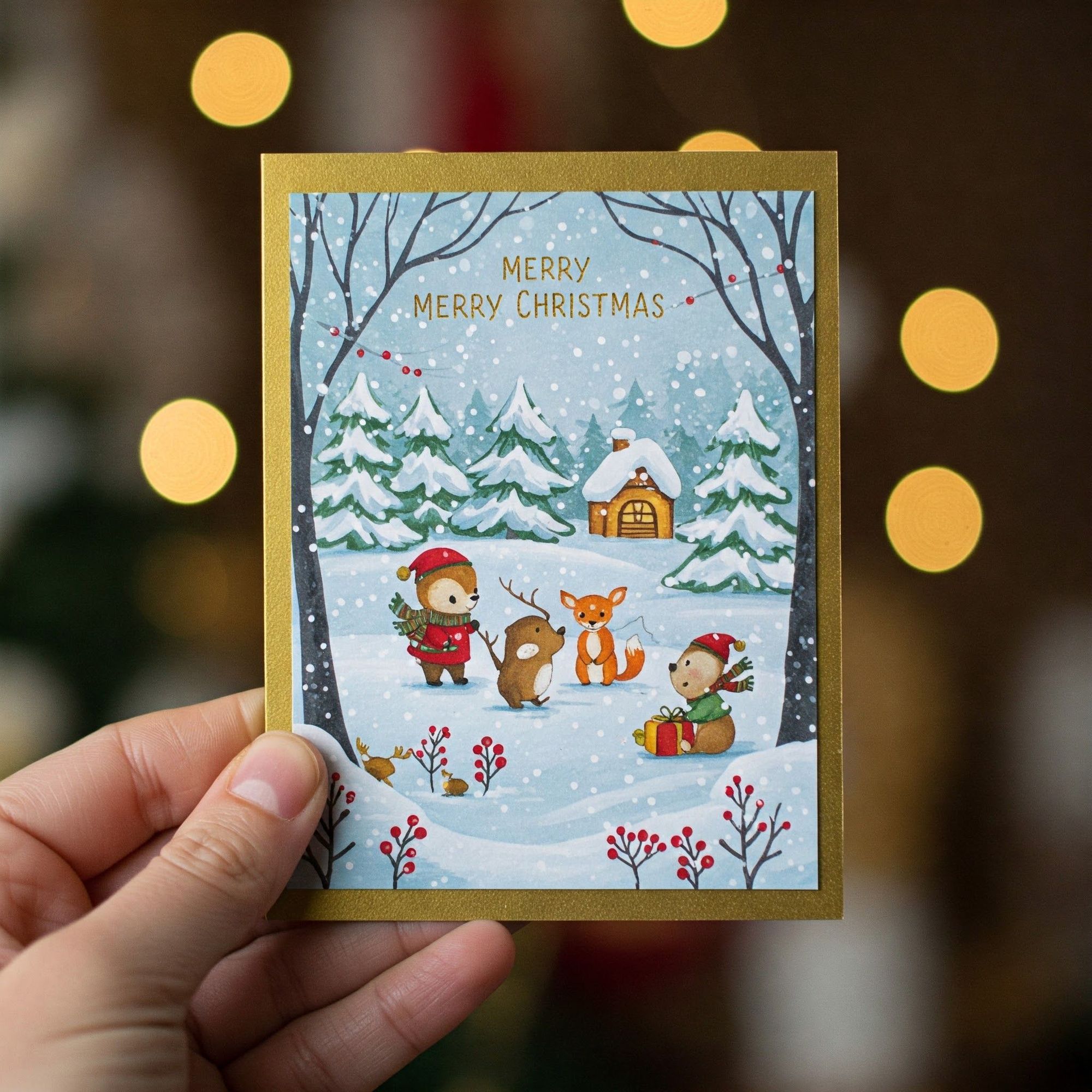 holiday postcard printing