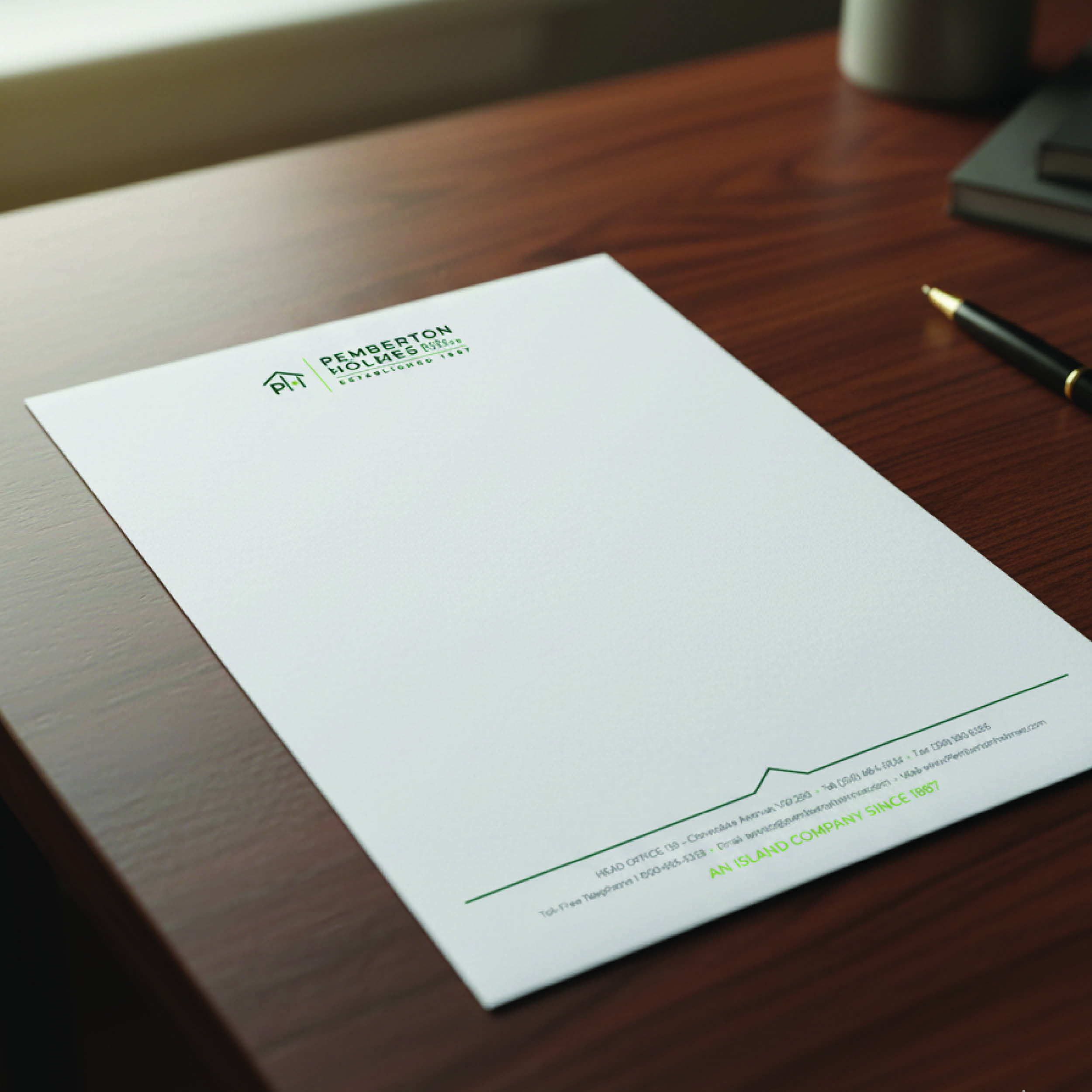 Pemberton Holmes Letterhead