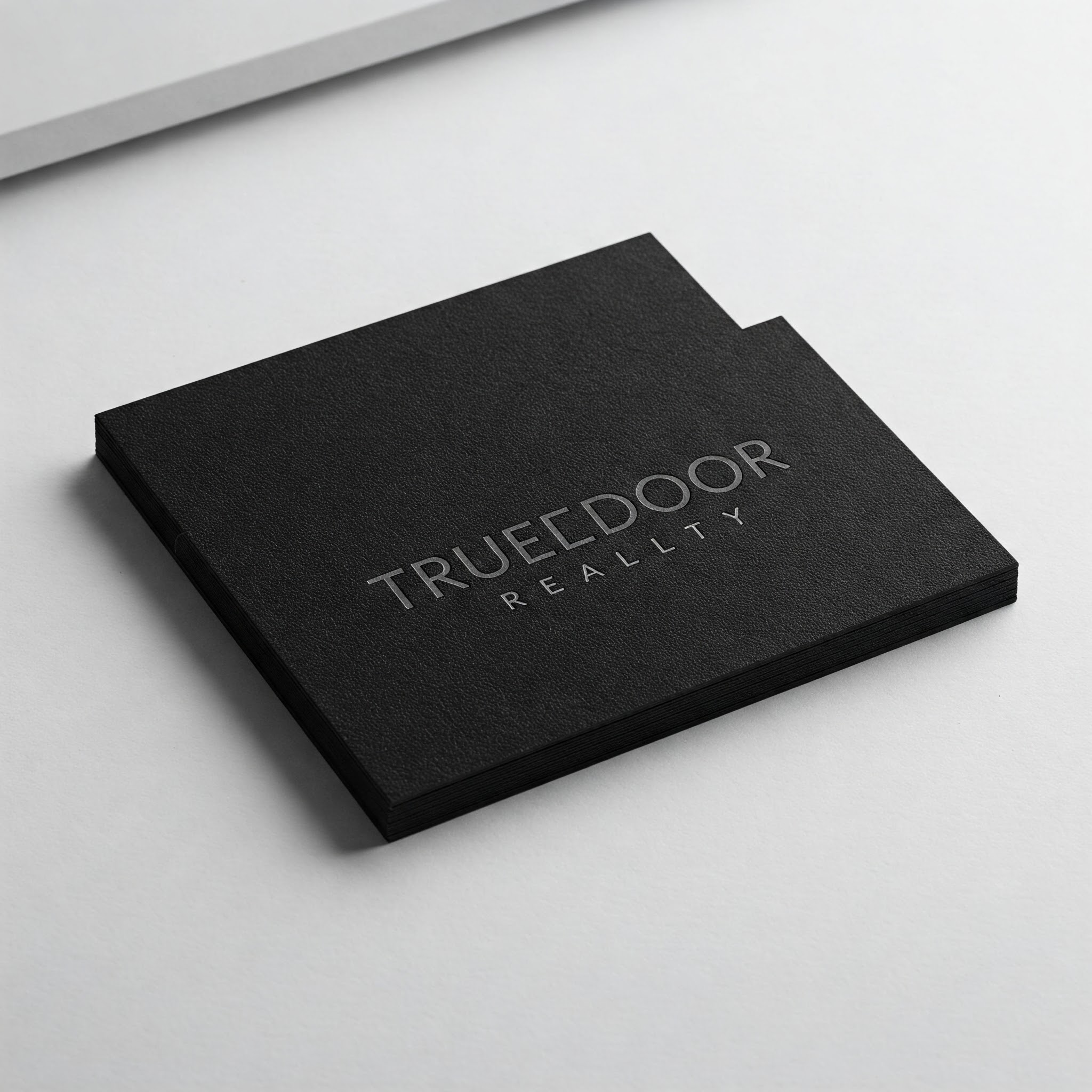 silk laminate business cards design