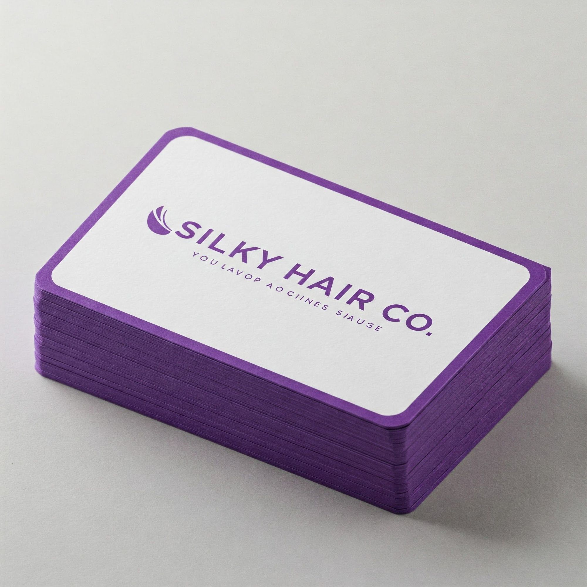 Painted Edge Business Cards